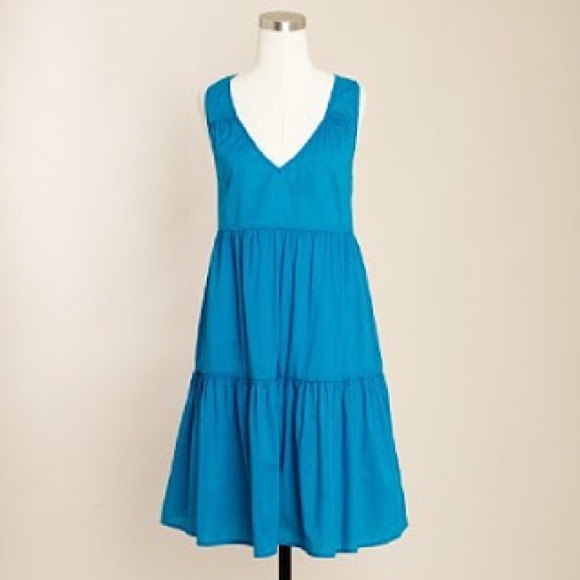 J. Crew Dresses & Skirts - J. CREW Teal Turquoise Blue Balcony Dress